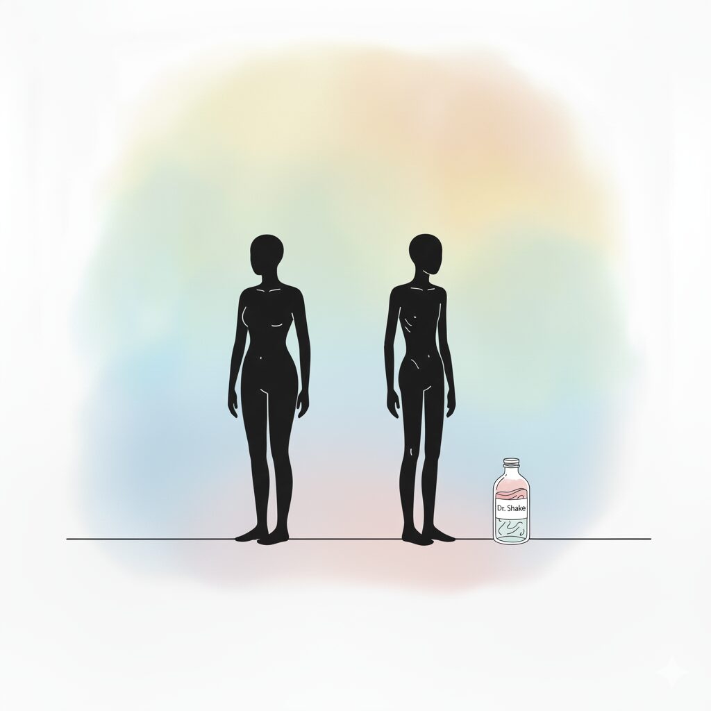 運動なしでドクターシェイクスを飲んでも痩せるのか