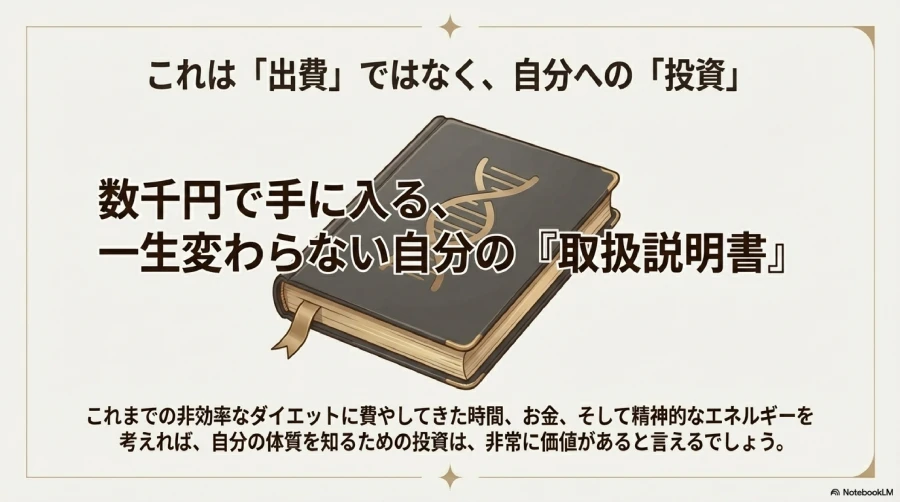 ダイエット遺伝子検査で体質を知り効率的に痩せる