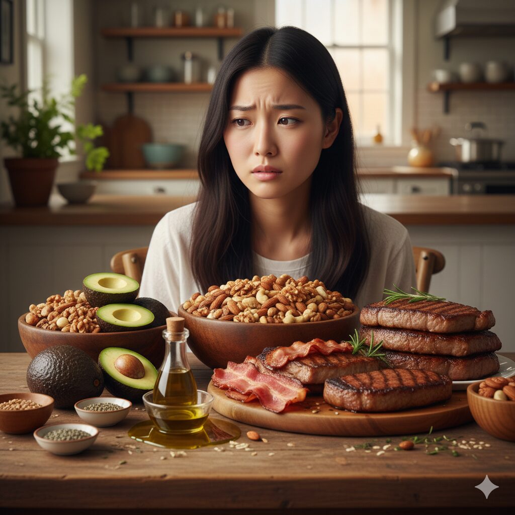 脂質の量とカロリーオーバー に注意