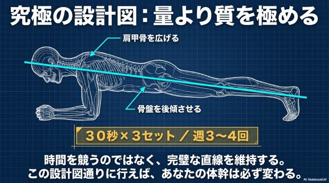 まとめ：自宅ロー・プランクトレーニングのコツ
