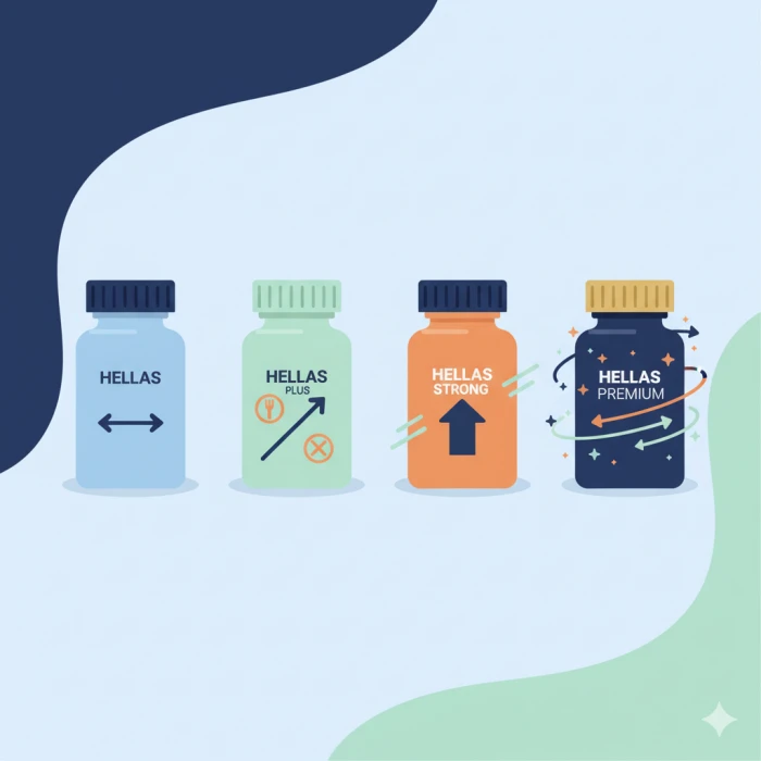 Hellas漢方の種類と選び方