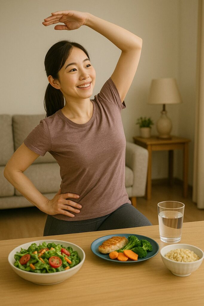 ドクタースラリは運動や食事との併用が必須