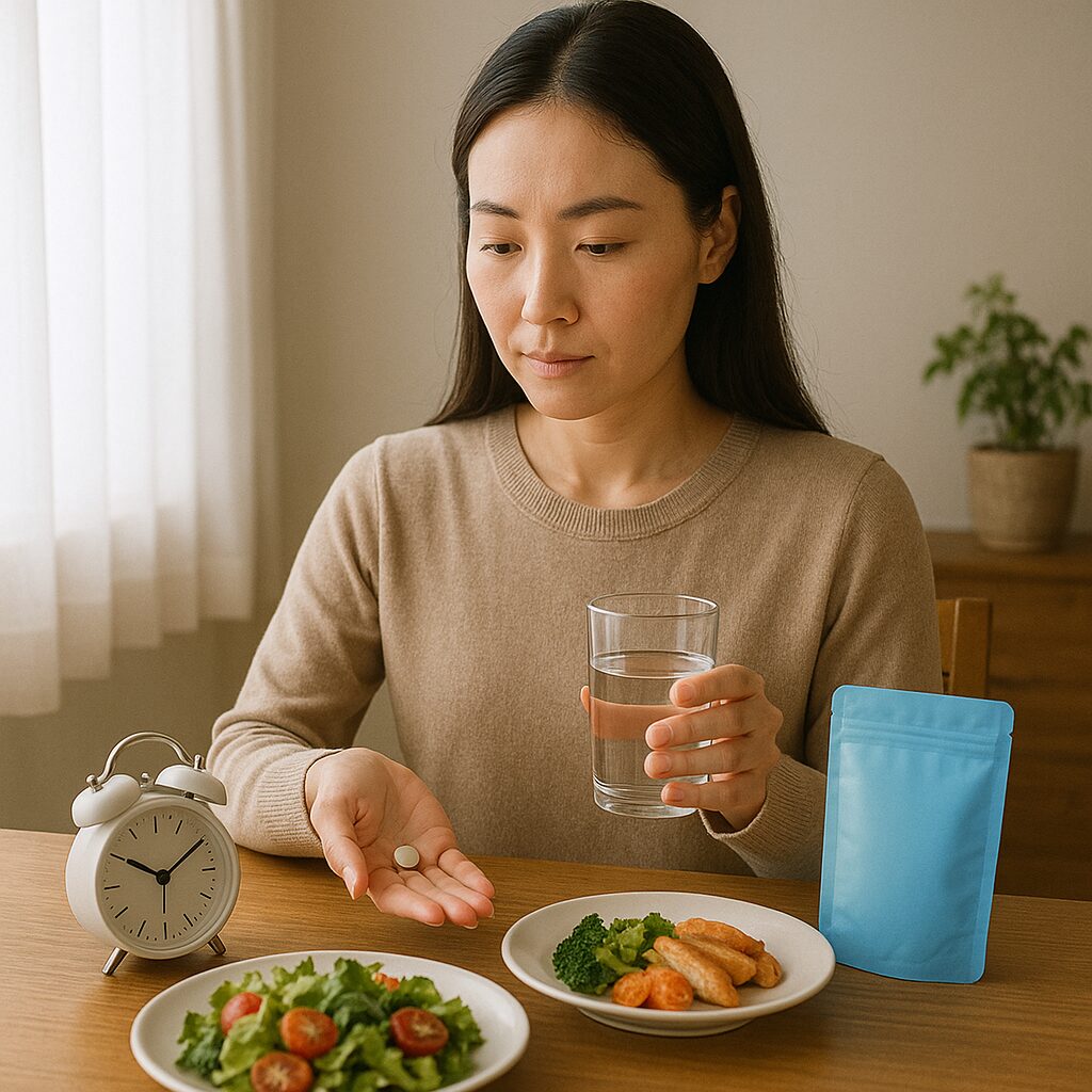 ドクタースラリの飲むタイミングで効果が変わる？