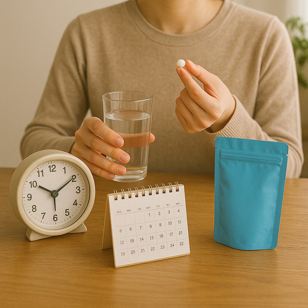 ドクタースラリの正しい飲み方と継続期間の目安