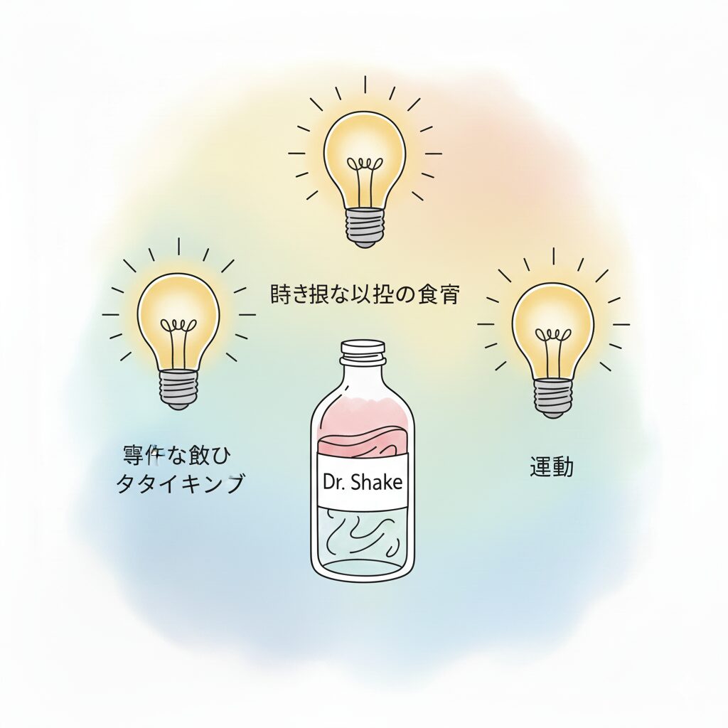 ドクターシェイクスで痩せないを卒業！成功への正しい飲み方