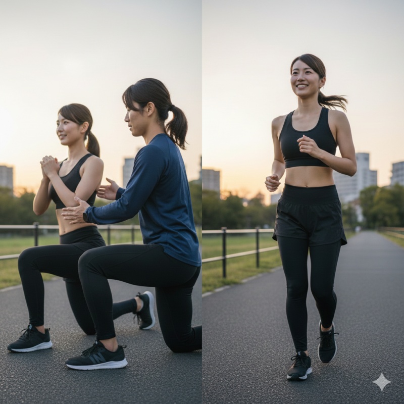 筋トレと有酸素運動の正しい組み合わせ