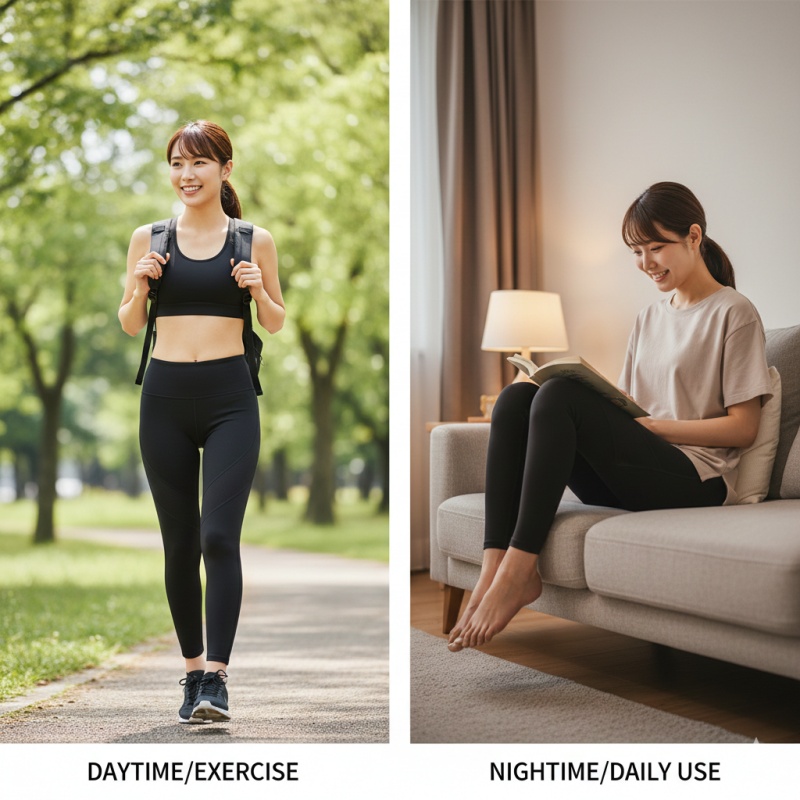 いつ履く?日中・寝る時など着用時間帯