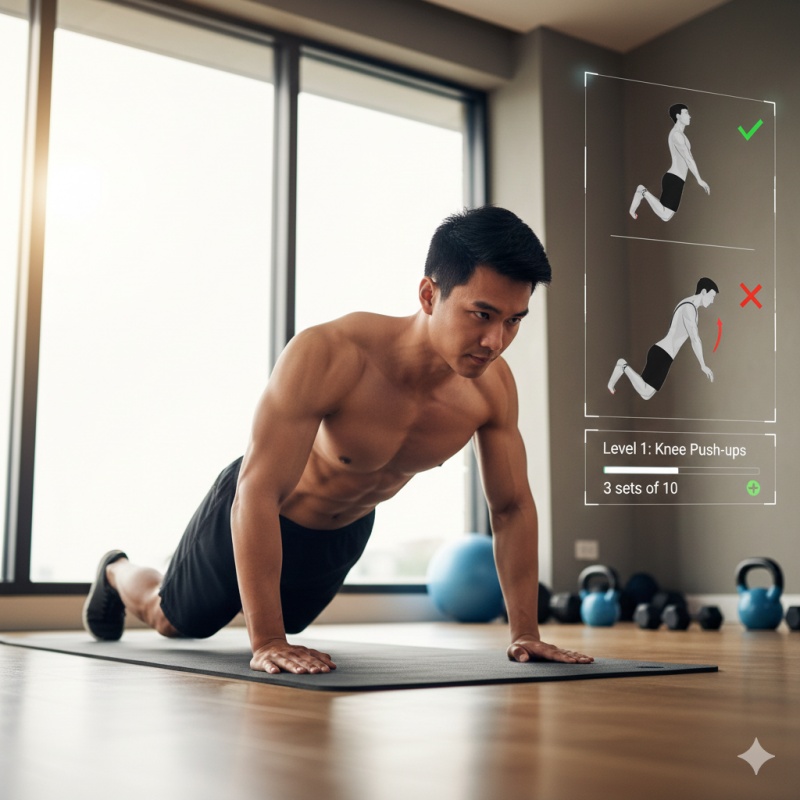 正しいフォームは？ 毎日 腕立て伏せ やり方の基本