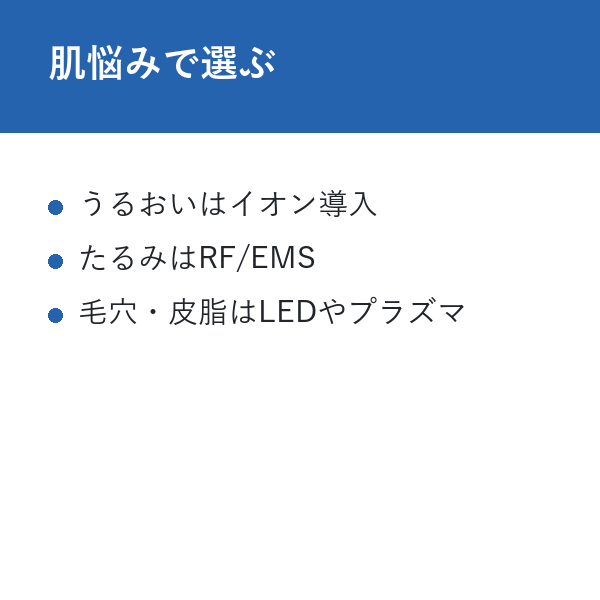 韓国 美顔器 ドラマ 肌悩みで選ぶ