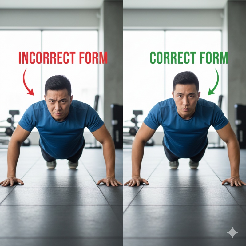 腕立て伏せで肩が痛い原因とフォームのチェックポイント