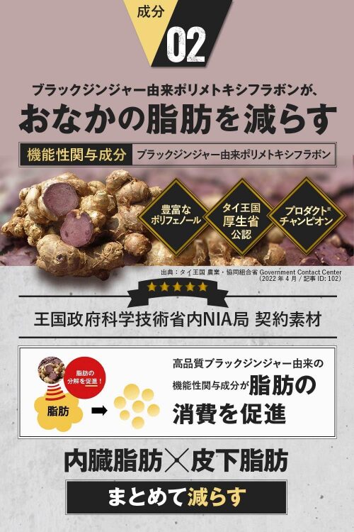 Wバスターの機能性関与成分とそのメカニズム