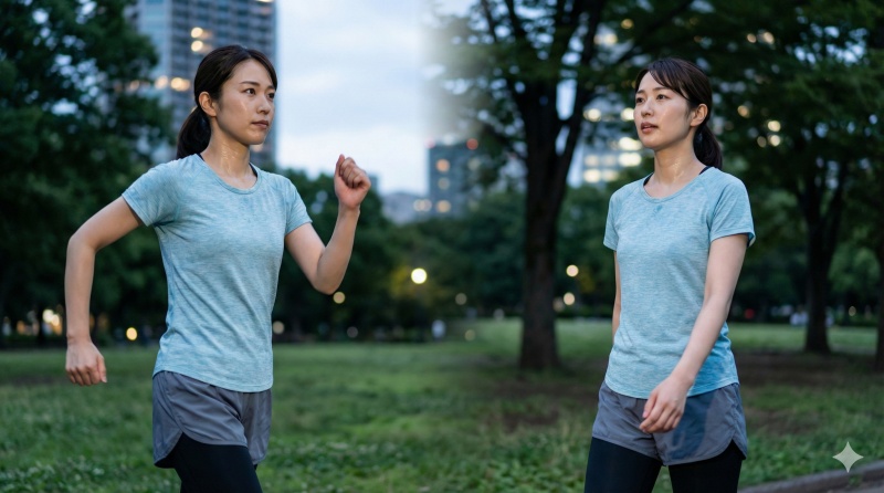 運動強度や時間が不十分で脂肪燃焼に達していない